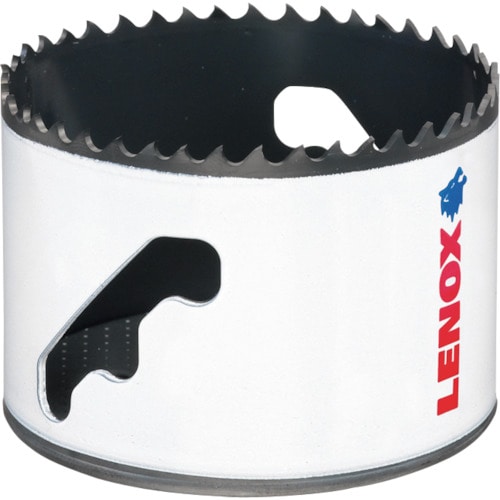 トラスコ中山 LENOX スピードスロット 分離式 バイメタルホールソー 76mm(ご注文単位1本)【直送品】