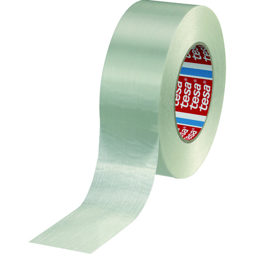 トラスコ中山 tesa フィラメントテープ 白 50mmx50m 149-7895(ご注文単位1巻)【直送品】