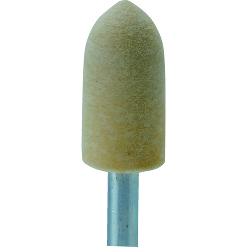 トラスコ中山 ナカニシ フェルトバフソフトタイプ (1Pk(袋)=5本入) 477-0404(ご注文単位1パック)【直送品】