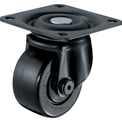 トラスコ中山 ハンマー 低床重荷重用旋回式ナイロン車輪(ボールベアリング)75mm 277-2931(ご注文単位1個)【直送品】