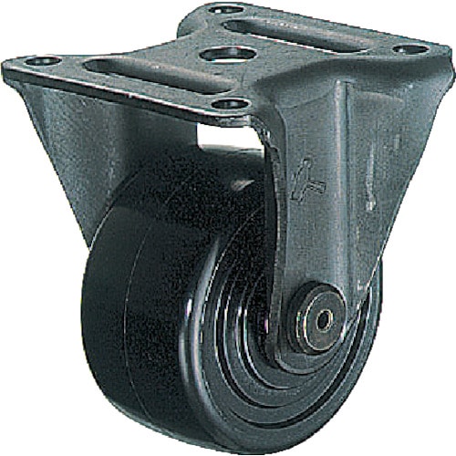 トラスコ中山 ハンマー 低床重荷重用固定式ナイロン車輪(ボールベアリング)75mm 125-1503(ご注文単位1個)【直送品】