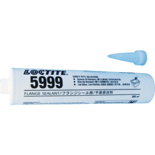 トラスコ中山 ロックタイト 液状ガスケット シリコーンフランジシール剤 5999 300ml(ご注文単位1本)【直送品】
