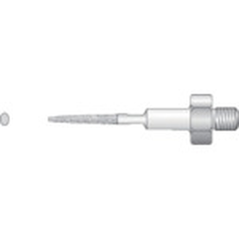 トラスコ中山 ナカニシ 電着ダイヤモンドヤスリ(全長41mm刃長17mm刃幅3mm) 833-8191(ご注文単位1本)【直送品】