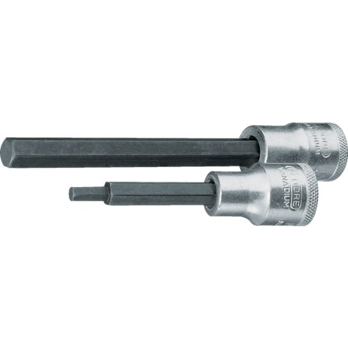 トラスコ中山 GEDORE ロングヘキサゴンビットソケット 1/2 14mm IN19L(ご注文単位1個)【直送品】