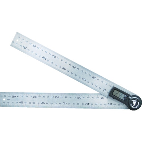 トラスコ中山 シンワ デジタルプロトラクター30cm(ホールド機能付)(ご注文単位1個)【直送品】
