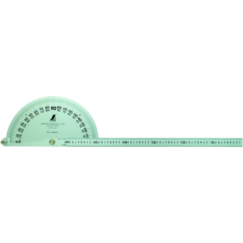 トラスコ中山 シンワ プロトラクターNO.600 1本竿(ご注文単位1個)【直送品】