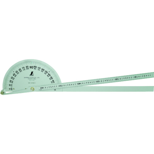トラスコ中山 シンワ プロトラクターNO.600 2本竿(ご注文単位1個)【直送品】