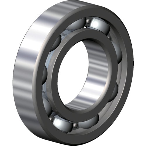トラスコ中山 CCTY 深溝玉軸受(開放タイプ)内輪径15×外輪径42mm(ご注文単位1個)【直送品】