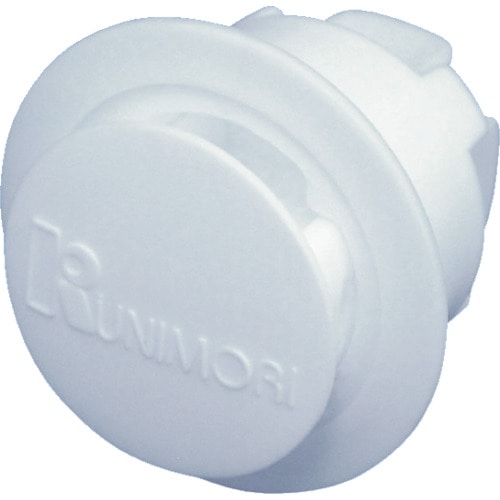 トラスコ中山 KUNIMORI パンロック φ15×L8 白 (100個入)(ご注文単位1袋)【直送品】