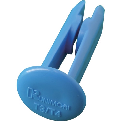 トラスコ中山 KUNIMORI ピンクリップ(3-4mm用)青 (100個入)(ご注文単位1袋)【直送品】