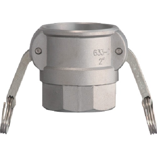 トラスコ中山 トヨックス カムロック カプラー メネジ アルミ 633-DB 3/4インチ AL(ご注文単位1個)【直送品】