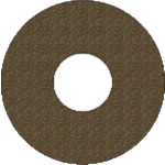 トラスコ中山 ナカニシ サンドペーパーディスク(100枚入)粒度400 基材:布 外径31mm(ご注文単位1袋)【直送品】