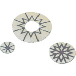 トラスコ中山 ナカニシ レジン ダイヤディスク (1Pk(袋)=3枚入) #1000(ご注文単位1パック)【直送品】
