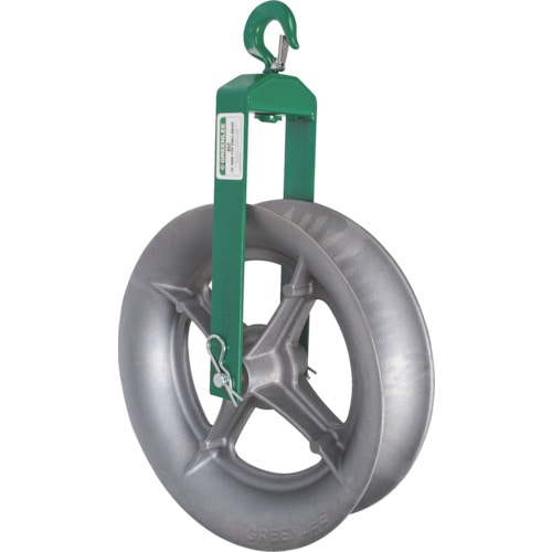 トラスコ中山 GREENLEE フックタイプケーブル滑車(ご注文単位1台)【直送品】