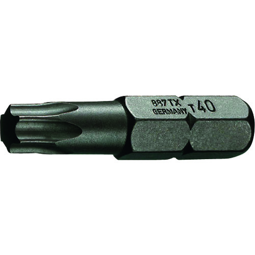 トラスコ中山 GEDORE スクリュードライバービット 687TX 1/4 T20 10本入(ご注文単位1パック)【直送品】