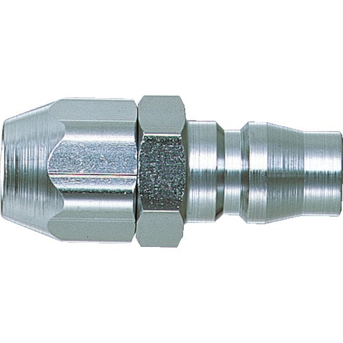トラスコ中山 日東 ナットカプラ 鋼鉄製相手側ホースサイズ(mm)6.5×10.0(04111)(ご注文単位1個)【直送品】