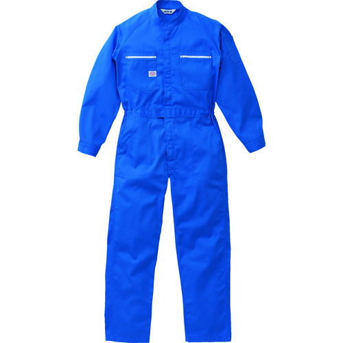 トラスコ中山 AUTO-BI つなぎ服6800-002マリンブルー-M(ご注文単位1着)【直送品】
