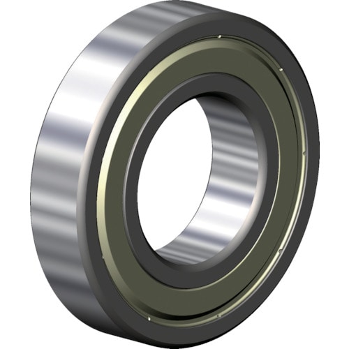 トラスコ中山 CCTY 深溝玉軸受(両側シールドタイプ)内輪径40×外52mm(ご注文単位1個)【直送品】
