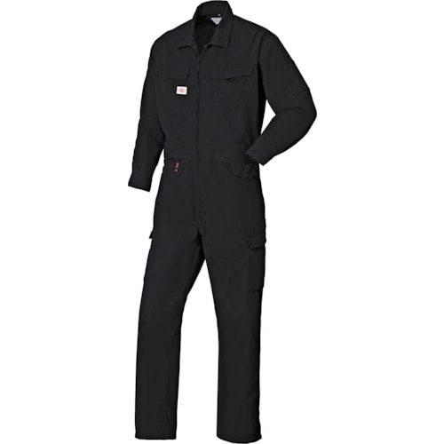 トラスコ中山 AUTO-BI 腰割れつなぎ服6950-006ブラック-M(ご注文単位1着)【直送品】