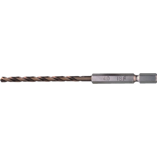 トラスコ中山 ISF 六角軸コバルト正宗ドリル 4.0mm(ご注文単位1本)【直送品】