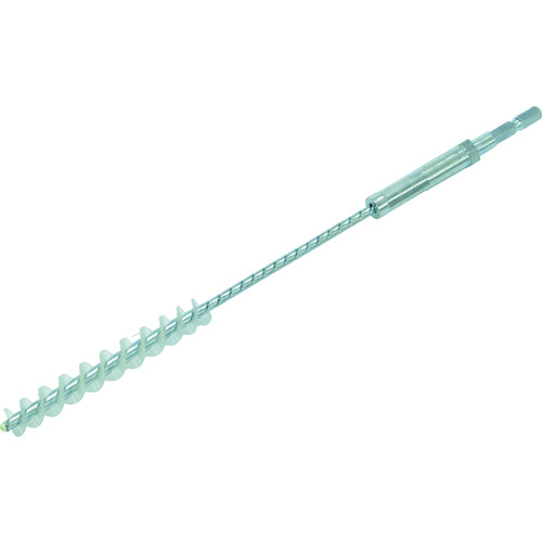 トラスコ中山 TRUSCO 六角軸スパイラルホールブラシ 66ナイロン 12.5mm 下穴径(ご注文単位1本)【直送品】