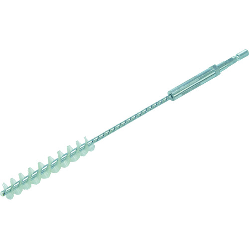 トラスコ中山 TRUSCO 六角軸スパイラルホールブラシ 66ナイロン 14.5mm 下穴径(ご注文単位1本)【直送品】