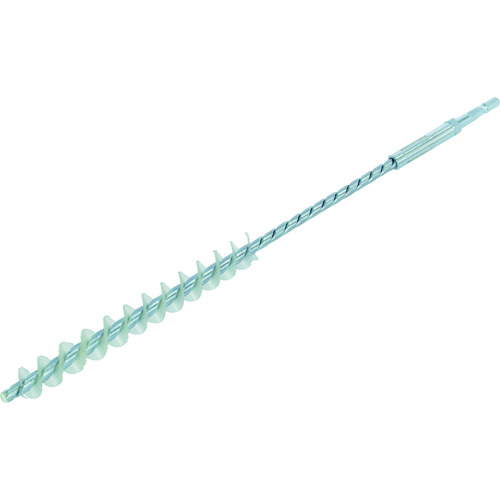 トラスコ中山 TRUSCO 六角軸スパイラルホールブラシ 66ナイロン 18mm 下穴径(ご注文単位1本)【直送品】