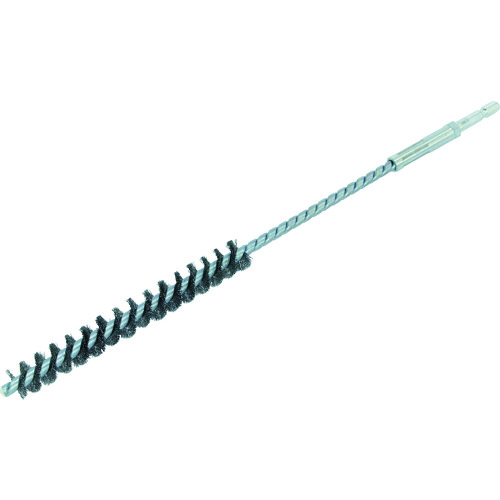 トラスコ中山 TRUSCO 六角軸スパイラルホールブラシ ワイヤー鋼線 18mm 下穴径(ご注文単位1本)【直送品】