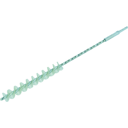 トラスコ中山 TRUSCO 六角軸スパイラルホールブラシ 66ナイロン 24mm 下穴径(ご注文単位1本)【直送品】