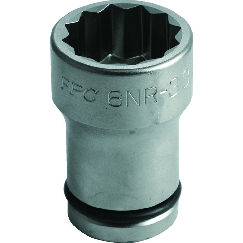 トラスコ中山 FPC ナットランナー用ソケット 差込19mm 対辺33mm(ご注文単位1個)【直送品】