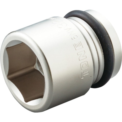 トラスコ中山 TONE インパクト用ソケット 対辺寸法33mm 全長55mm(ご注文単位1個)【直送品】