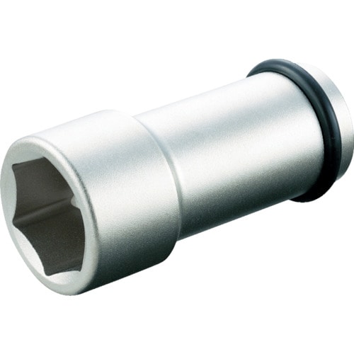 トラスコ中山 TONE インパクト用ロングソケット 対辺寸法38mm 全長100mm(ご注文単位1個)【直送品】