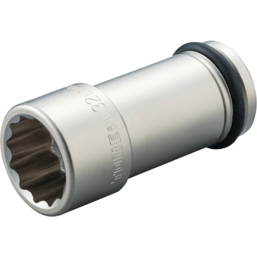 トラスコ中山 TONE インパクト用ロングソケット(12角) 対辺寸法36mm 差込角19.0mm(ご注文単位1個)【直送品】