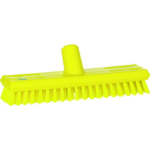トラスコ中山 Vikan デッキブラシ 7041 イエロー(ご注文単位1個)【直送品】