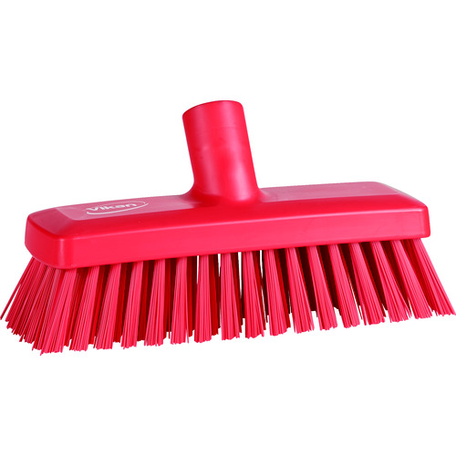 トラスコ中山 Vikan デッキブラシ 7042 レッド(ご注文単位1個)【直送品】