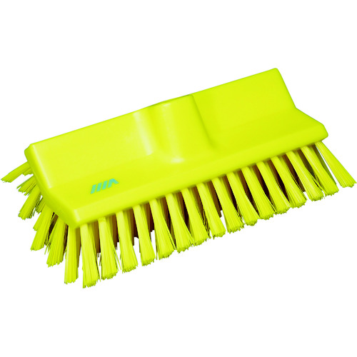 トラスコ中山 Vikan アングルデッキブラシ 7047 イエロー(ご注文単位1個)【直送品】