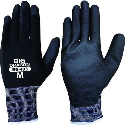トラスコ中山 富士グローブ ウレタンゴールド10双組BD-403 M(ご注文単位1組)【直送品】