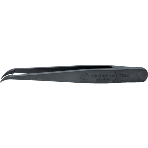 トラスコ中山 idealtek ESDプラスチック製ピンセット 115mm 鷲型(ご注文単位1本)【直送品】