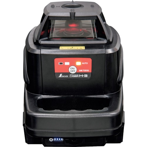 トラスコ中山 シンワ スピニングレーザー H-3 レッド(ご注文単位1台)【直送品】