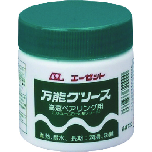 トラスコ中山 エーゼット 万能グリース200g(ご注文単位1個)【直送品】