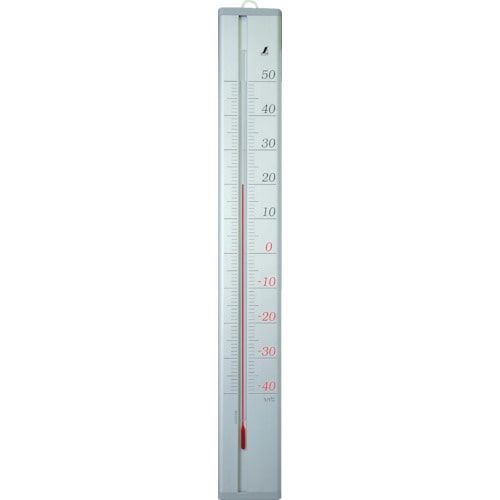 トラスコ中山 シンワ 温度計 アルミ寒暖計 -40～50℃ 60cm（ご注文単位1個）【直送品】