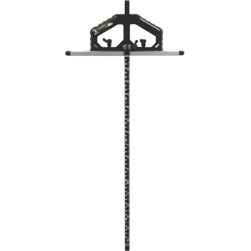 トラスコ中山 シンワ Tスライド2 45cm 併用目盛 突き当て可動式(ご注文単位1本)【直送品】