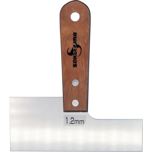 トラスコ中山 SAKAZUME マルチ寸ベラ1.2mm厚x120mm(ご注文単位1個)【直送品】