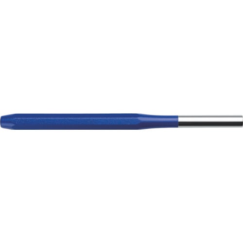 トラスコ中山 PBスイスツールズ 755-8BL レインボー平行ピンポンチ 八角胴 青色(ご注文単位1本)【直送品】