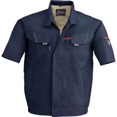 トラスコ中山 ジーベック 半袖ブルゾン7561-10-3L(ご注文単位1着)【直送品】