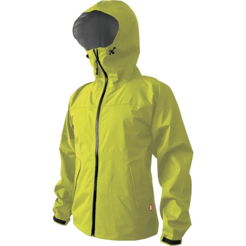 トラスコ中山 カジメイク ストレッチシールドジャケット ライム L(ご注文単位1枚)【直送品】
