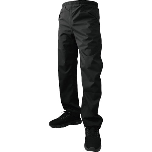 トラスコ中山 カジメイク ストレッチシールドパンツ ブラック L(ご注文単位1本)【直送品】