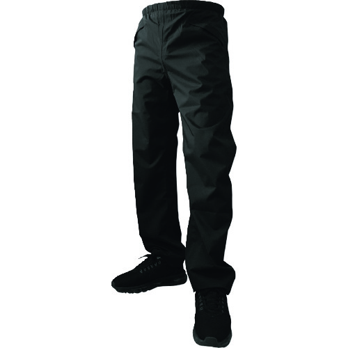 トラスコ中山 カジメイク ストレッチシールドパンツ ブラック S(ご注文単位1本)【直送品】