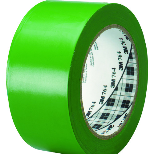 トラスコ中山 3M ラインテープ 764 緑 50.8mm×32.9m(ご注文単位1巻)【直送品】