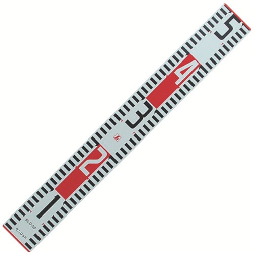 トラスコ中山 シンワ アルミ標尺50cm(ご注文単位1個)【直送品】